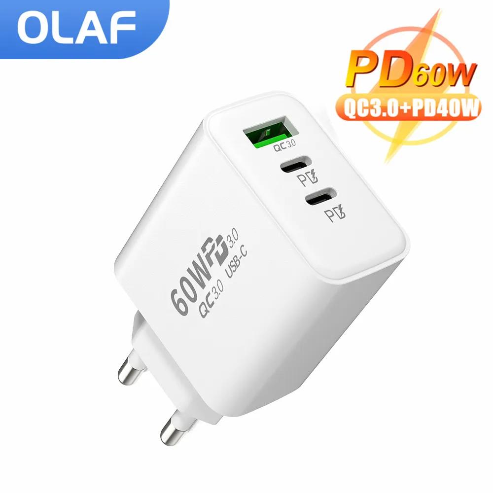 Olaf PD   3.0 ޴  , , , ȭ, Ｚ, 60W USB C Ÿ 